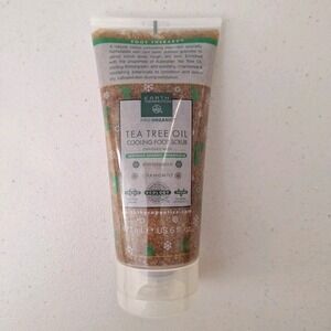 EARTH THERAPEUTICS TEA TREE OIL COOLING  FOOT SCRUB 6 FL OZ - UNISEX, New